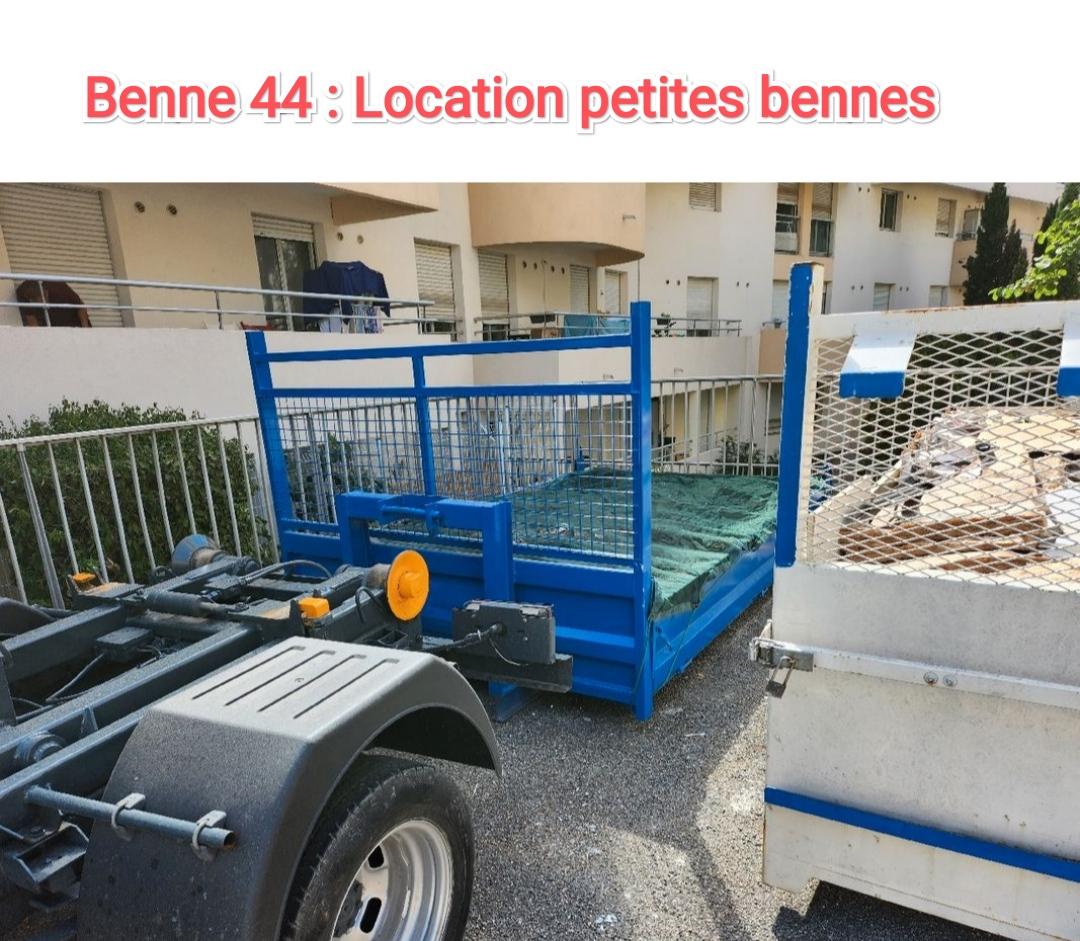 Pose benne Pornic